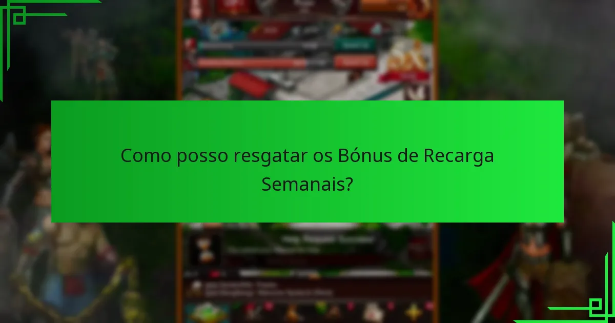 Como os Bónus de Recarga Semanais se comparam a outras recompensas de lealdade?