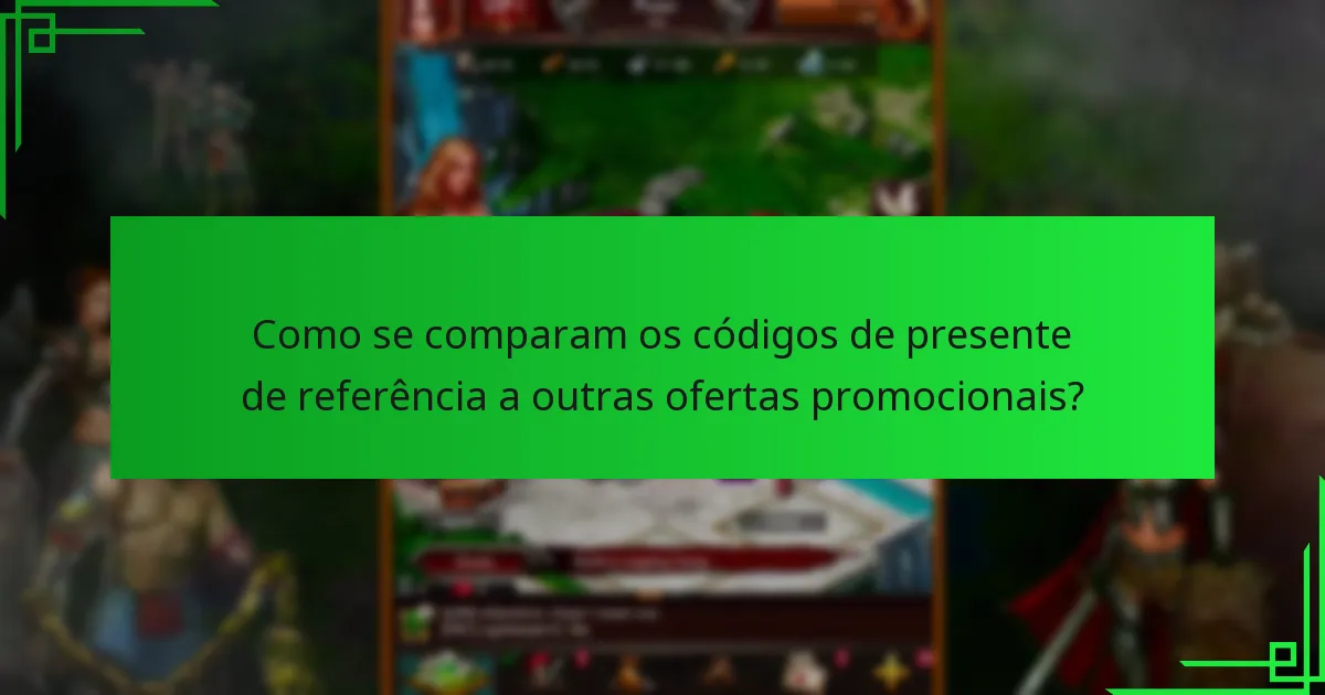 Como trocar códigos de presente de referência em Game of War: Fire Age?