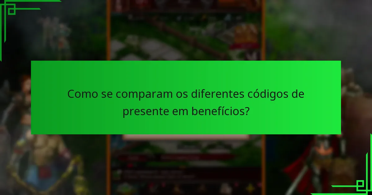 Qual é a validade e expiração dos códigos de presente?