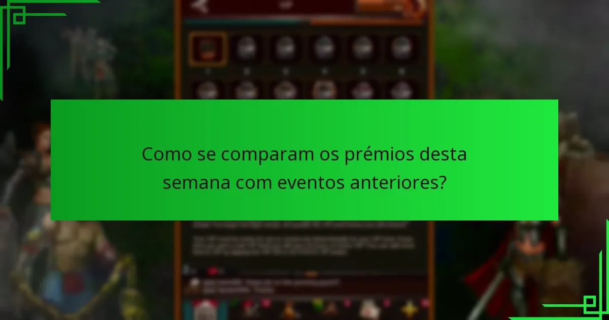 Como posso participar efetivamente nos eventos semanais?