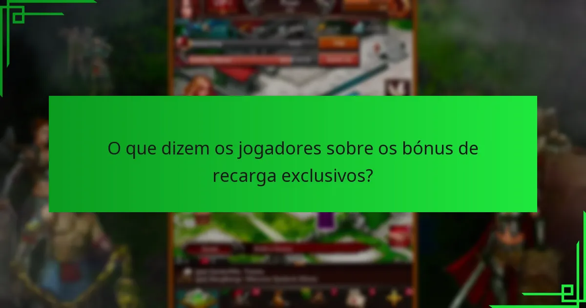 Como se comparam os bónus de recarga exclusivos a outras ofertas?
