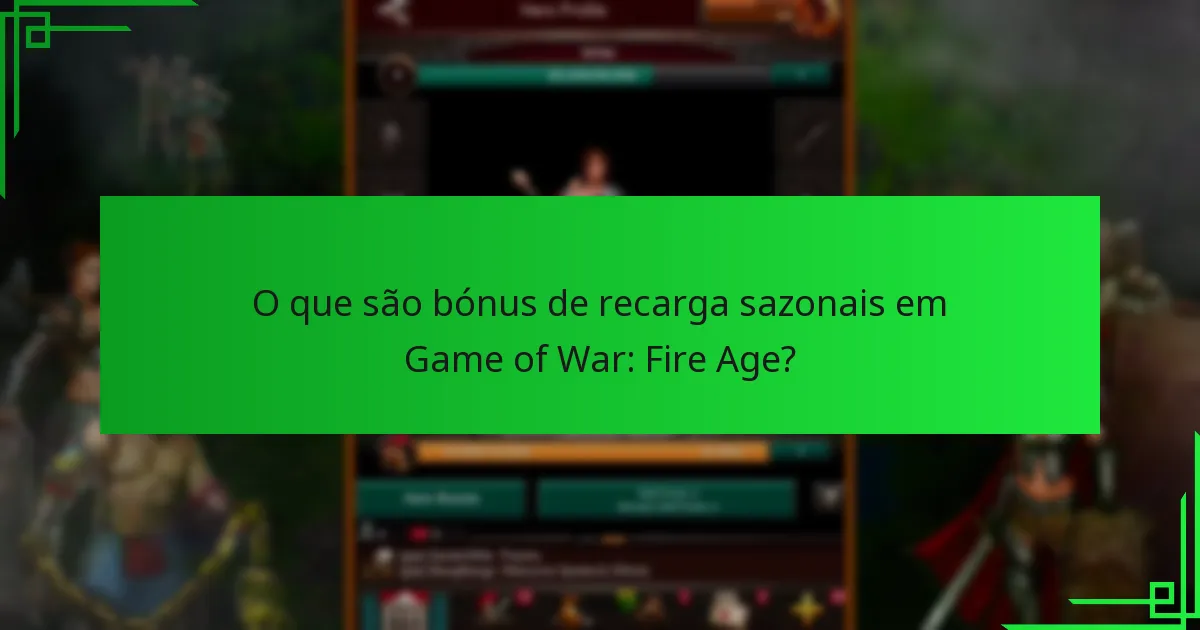 Como posso resgatar bónus de recarga sazonais?
