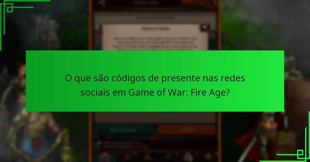 Como se comparam os diferentes códigos de presente em benefícios?